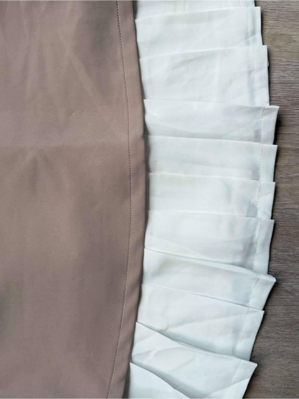 Commense Beige Mini Dress - Picture 2 of 6